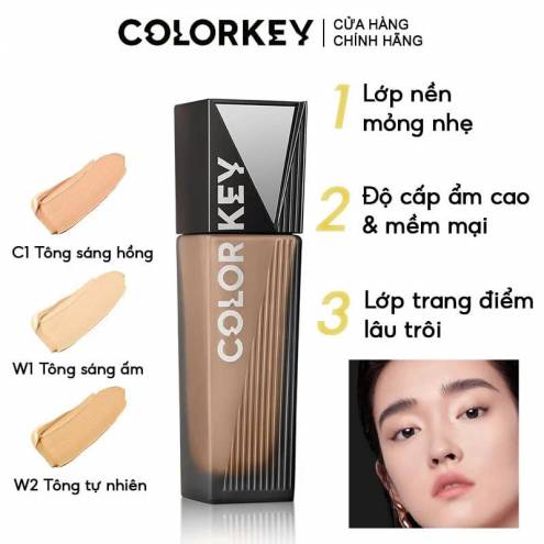 Kem Nền Colorkey Matte Flawless Liquid Foundation