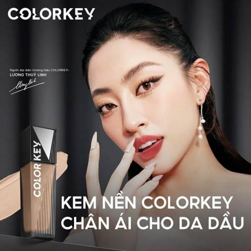 Kem Nền Colorkey Matte Flawless Liquid Foundation