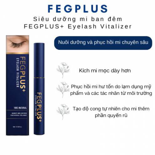 Dưỡng Mi FEG Plus+ Eyelash Vitalizer [Ban Đêm]