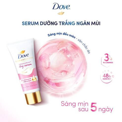 Kem Khử Mùi Dove Tinh Chất Serum Dưỡng Sáng 40ml
