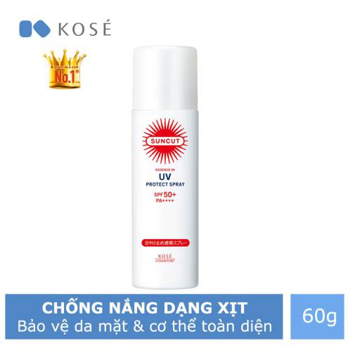 Xịt Chống Nắng Dạng Kosé Cosmeport Suncut Uv Protect Spray Spf 50+/Pa++++