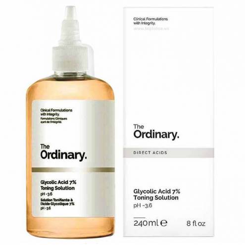 Nước Cân Bằng The Ordinary Glycolic Acid 7% Toning Solution 240ml 