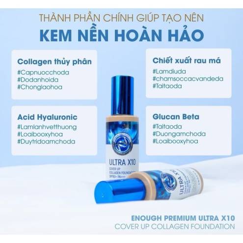 Kem nền Ultra X10 Enough