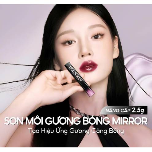 Son Tint Bóng Colorkey Airy Lip Mirror 