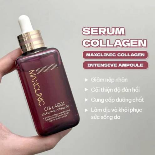 Tinh Chất Collagen Dưỡng Da Và Ngăn Ngừa Lão Hóa Maxclinic Collagen Intensive Ampoule 100ml