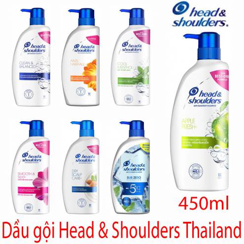 DẦU GỘI HEAD & SHOULDERS THÁI LAN 450 ML