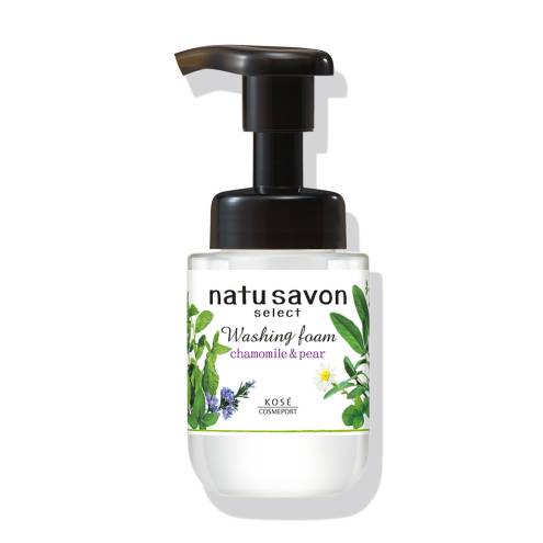 SỮA RỬA MẶT TẠO BỌT  KOSE SOFTYMO NATU SAVON dạng vòi