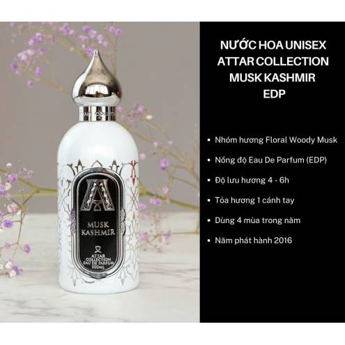 Nước Hoa Unisex Attar Collection Musk Kashmir
