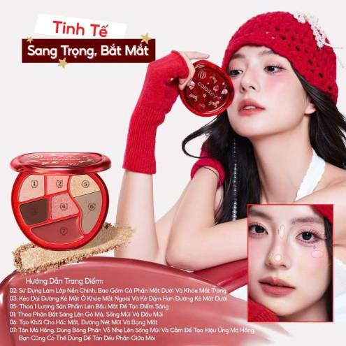 Bảng Phấn Mắt Colorkey Đa Năng 7 Trong 1 Tiện Lợi Playful Color Multi Palette 04