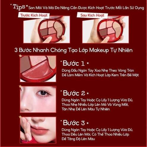 Bảng Phấn Mắt Colorkey Đa Năng 7 Trong 1 Tiện Lợi Playful Color Multi Palette 04
