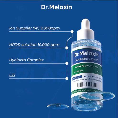 Serum Dưỡng Ẩm Dr Melaxin Aqua Ion Plasma Water Glow