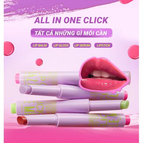 DAZZLE ME Color Chrome Melt to Dew Lip Click