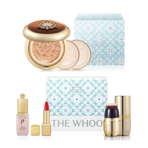 Set Phấn Nước Whoo Radiant Essence Cushion SPF50+/PA+++ Limited