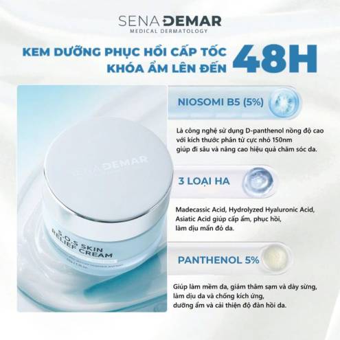 Kem Dưỡng Ẩm Senaderma S.O.S 