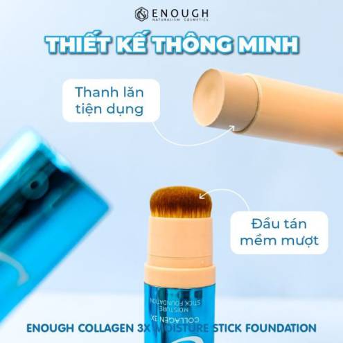 Kem Nền Che Khuyết Điểm Dạng Thỏi Enough Collagen 3in1