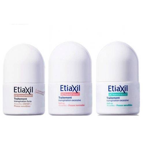 Lăn Khử Mùi Etiaxil Detranspirant Traitement Aisselles Peaux Normales 15ml
