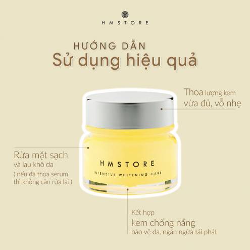 KEM DƯỠNG DA JUSSMY – NGỪA NÁM TÀN NHANG HM STORE DARK SPOT CORRECTOR & ANTI PIGMENT  