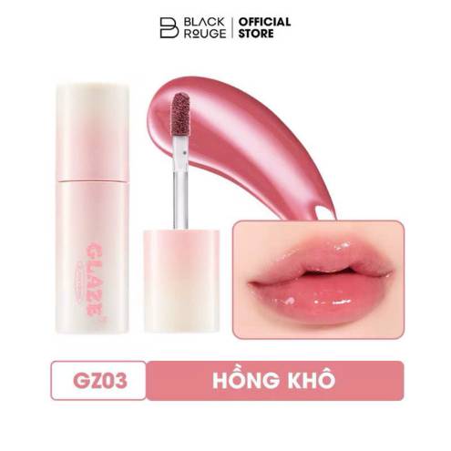 Son Tint Bóng Black Rouge Chewy Lip Glaze 3.28g