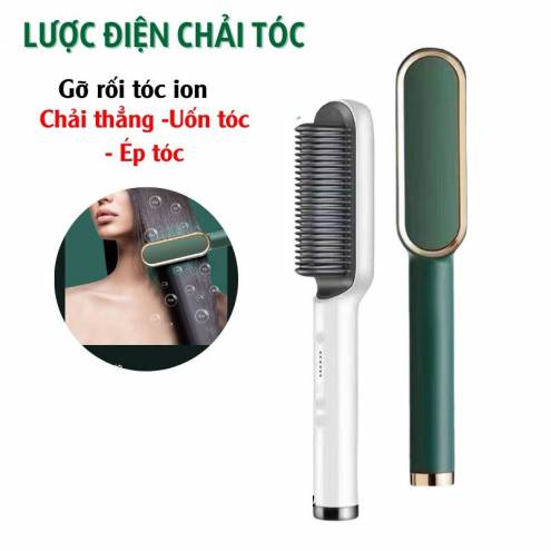 Lược điện chải định hình tóc Straight 