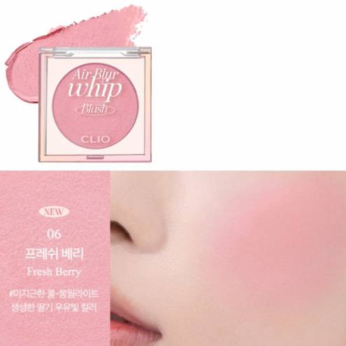 Má Hồng Clio Air Blur Whip Blush 3g