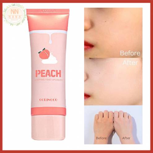 Kem Dưỡng Nâng Tone Da Coringco Peach Whipping Tone Up Cream (50ml)