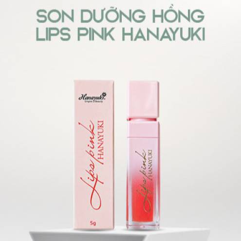 Son Dưỡng Hồng Môi Lips Pink Hanayuki 