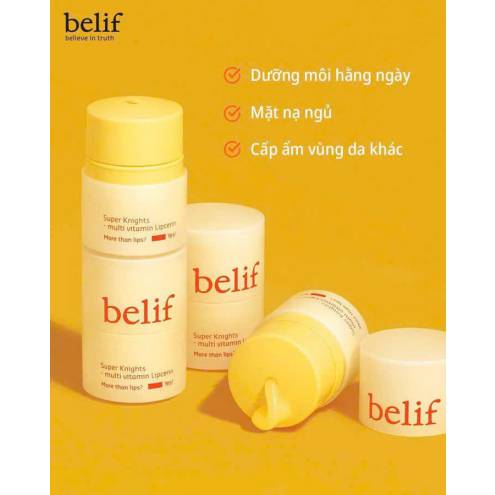  Mặt nạ ủ môi nhà Belif Super Knights - Multi Vitamin Lipcerin