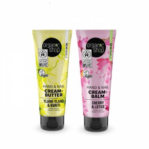 Kem Dưỡng Tay & Móng Organic Shop Hand & Nail Cream 75ml