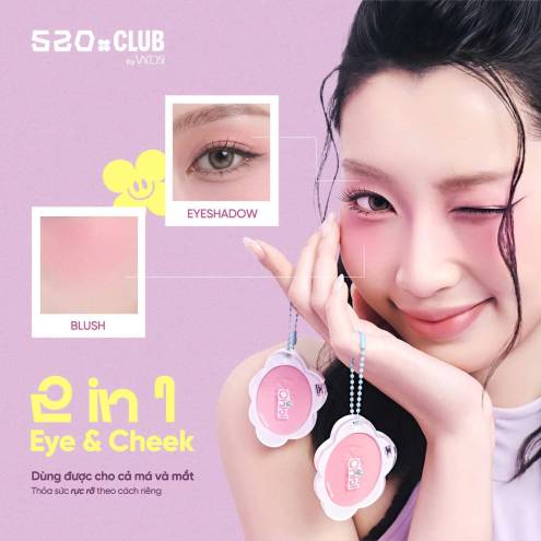 PHẤN MÁ HỒNG 520 CLUB LOVE BLUSH - FP01