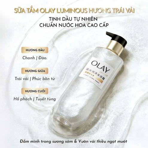 Sữa Tắm Sáng Da , Dưỡng Ẩm  OLAY B3 nhũ - 333ml 