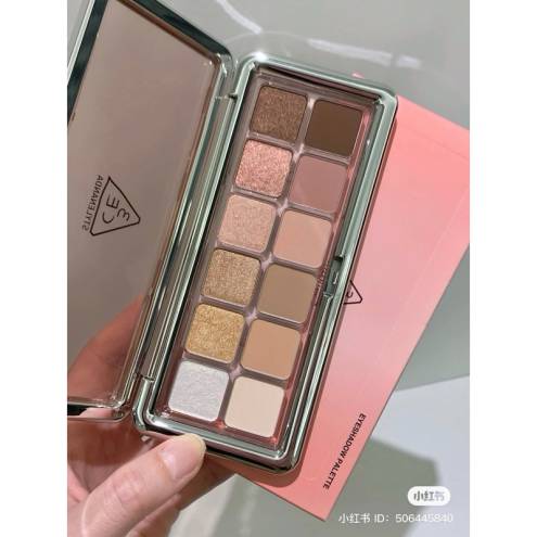 Màu mắt 12 ô 3ce New Take Eyeshadow Palette