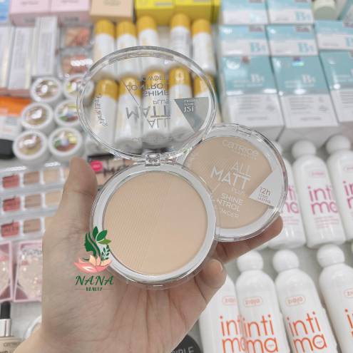 Phấn Phủ Catrice All Matt Plus Shine Control Powder 12H (Mẫu mới) 