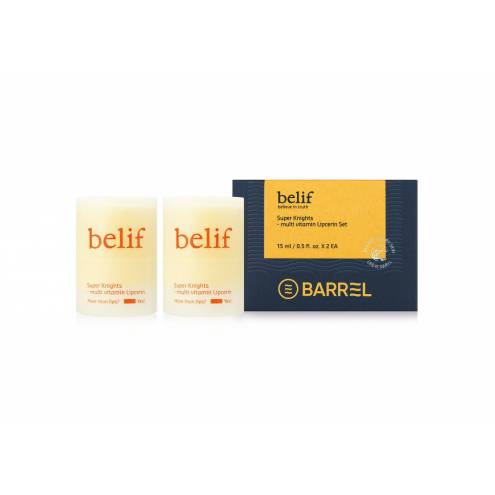 Dưỡng môi đa năng thế hệ mới ẩm mượt căng mọng belif Lipcerin Super Knights 
