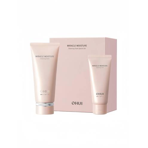 SET Sữa Rửa Mặt Dưỡng Ẩm OHUI Miracle Moisture Cleansing Foam