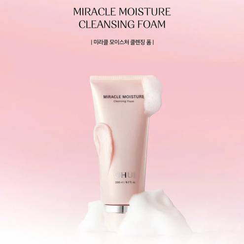 SET Sữa Rửa Mặt Dưỡng Ẩm OHUI Miracle Moisture Cleansing Foam