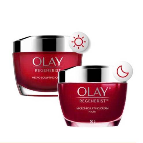 Kem Dưỡng Olay Regenerist Micro-Sculpting Cream Ngừa Lão Hóa Da 50g ( ngày/ đêm)
