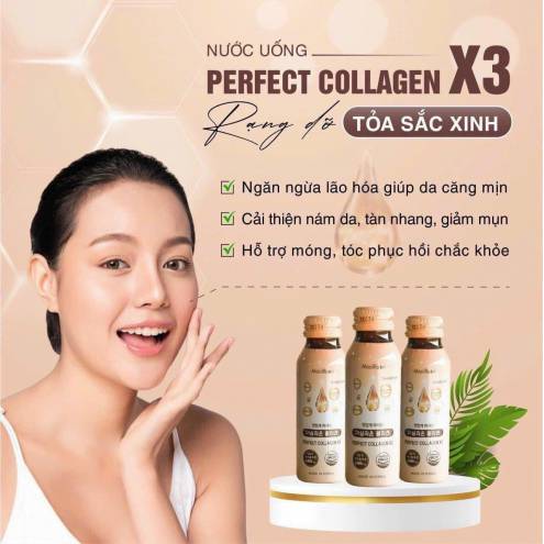 Nước uống Collagen Perfect Collagen X3 Masilraon Hàn Quốc