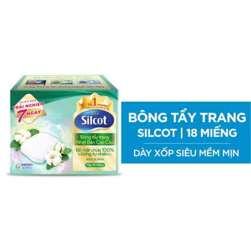 Bông Tẩy Trang Silcot Premium Cao Cấp 