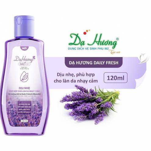 Dung dịch vệ sinh Dạ Hương Daily Fresh 120ml