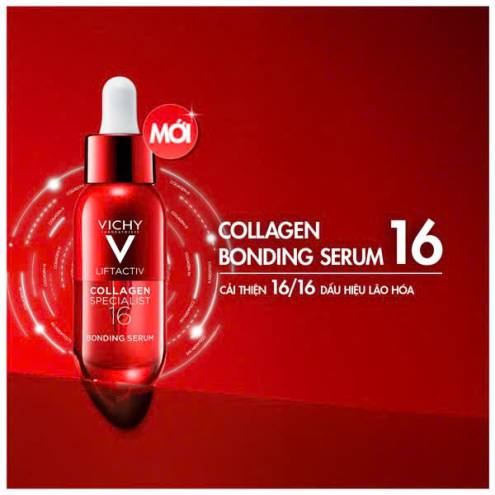 Serum Hỗ Trợ Trẻ Hoá Và Săn Chắc Da Vichy Liftactiv Collagen Specialist 16 Bonding Serum 30ml