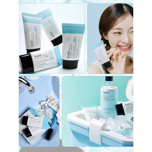 Bộ Kem Dưỡng Belif Aqua Bomb Frozen Cream 50ml Set