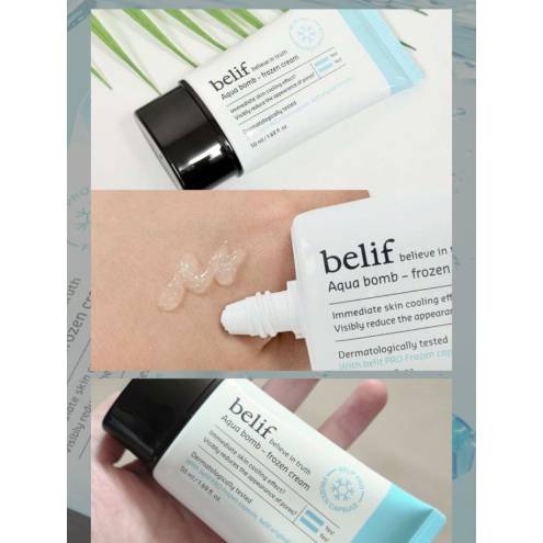 Bộ Kem Dưỡng Belif Aqua Bomb Frozen Cream 50ml Set
