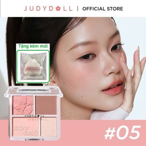 Má Hồng Judy doll 4 ô