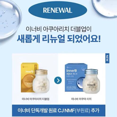  InnerB Aqua Rich DoubleUp 56 Viên