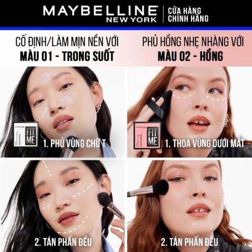 Phấn Phủ Dạng Bột Maybelline Fit Me Mattifying Setting Powder 10g