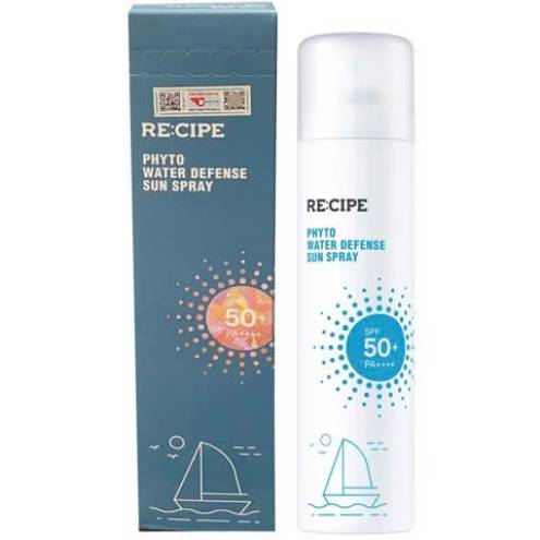 Xịt Chống Nắng RE:CIPE Chống Nước Không Trôi 180ml