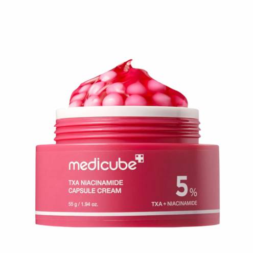 Kem dưỡng viên nang sáng da, mờ thâm Medicube TXA + 5% Niacinamide Capsule Cream 55gr