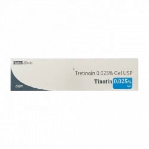 TINOTIN 0.025 GEL USP HACKS SLACKS 20G - GEL TRỊ MỤN