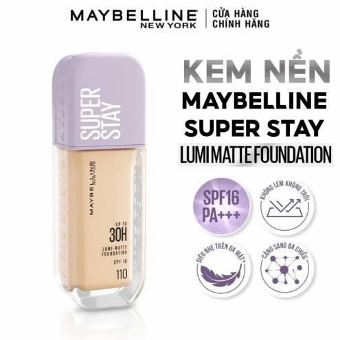 Kem Nền Maybelline Superstay Up To 30H Lumi Matte Foundation 35ml