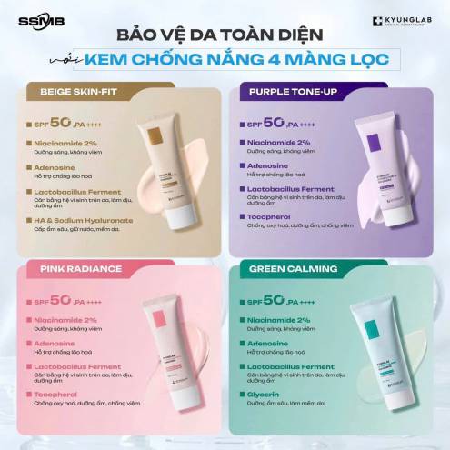 KEM CHỐNG NẮNG KYUNG LAB UV (MỚI)
